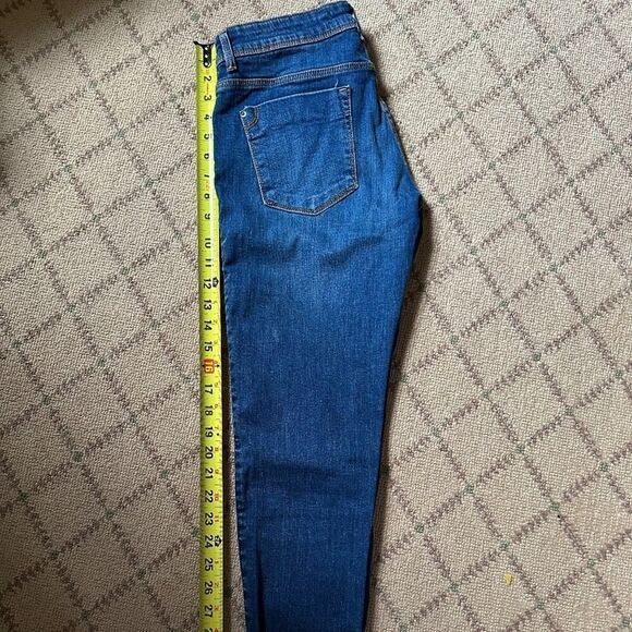 Zara BEJEWELED STRIPE JEANS Z1975 size 4 - Picture 8 of 15